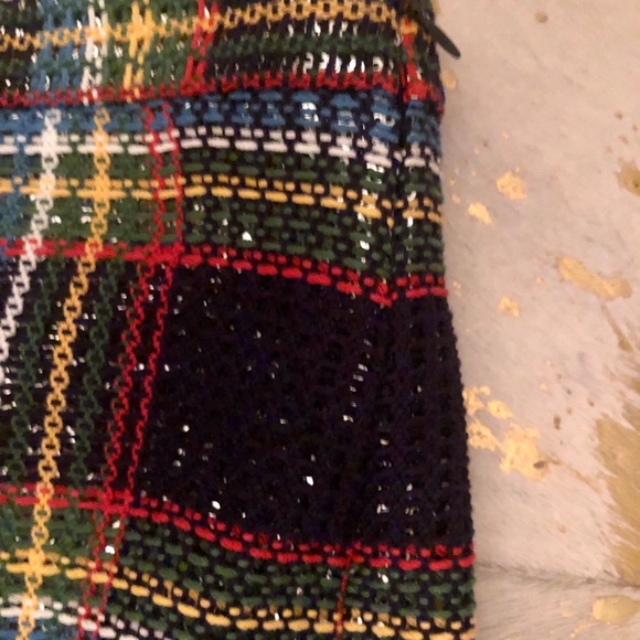 MARCO DE VINCENZO Ruffled tartan skirt IT46 US10 - Picture 9 of 11